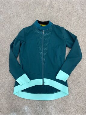 Mavic Teal Cycling Running Jacket - Womens XL